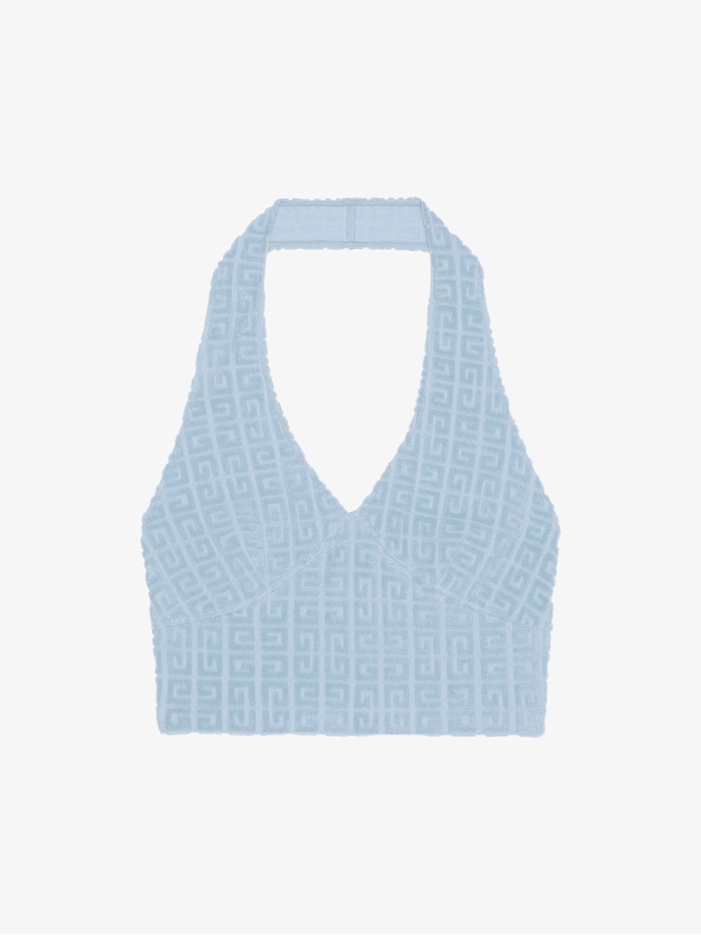 Givenchy Light Blue Halter top- NWT